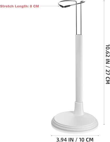 Miniatura 6 de Toyvian Soporte de muñeca para muñecas, soportes de almacenamiento ajustable para muñecas, soportes para muñecas de 12 pulgadas, soporte ajustable