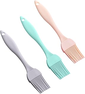 MUSISALY 6 Pçs Escova De Óleo De Silicone Kit Para Churrasco Kit De Bolo Escova De Silicone Para Churrasco Escova De Cozinha Escova De Cozimento Escova De Comida Escova De Cozimento Escova