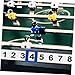 UKCOCO 2pcs Table Soccer Score Counters Portable Score Markers Sturdy Plastic