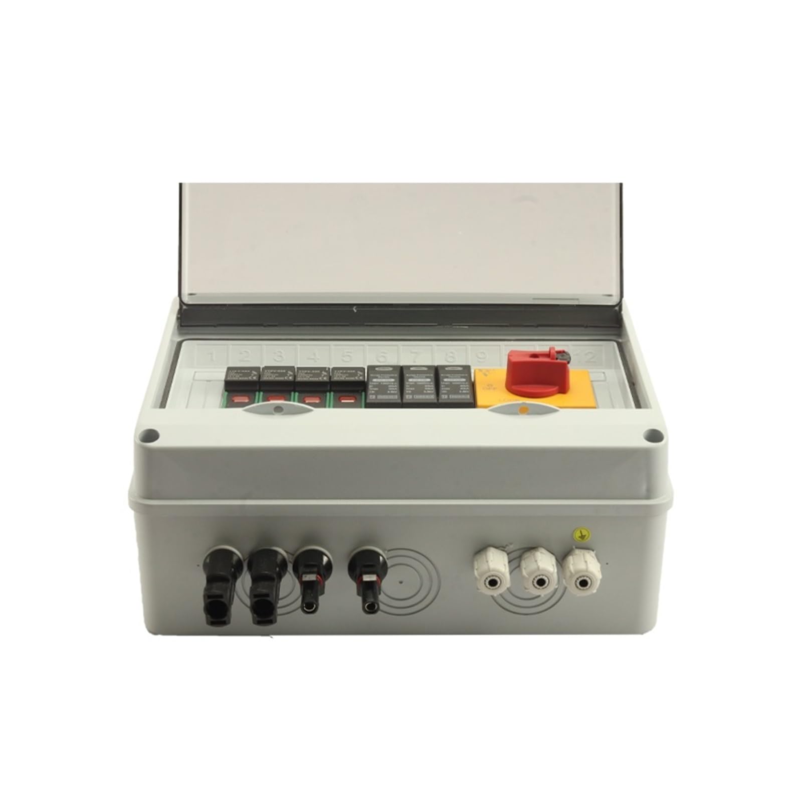 RWRAPS Scatola combinatrice DC Impermeabile for Esterni 2 Stringhe 2 ingressi 1 Uscita 1000 V IP65 PV Protezione Contro Le sovratensioni solari