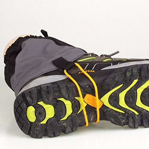 Guêtres imperméables WINOMO pour éviter l'eau et les cailloux dans les chaussures de marche - 6