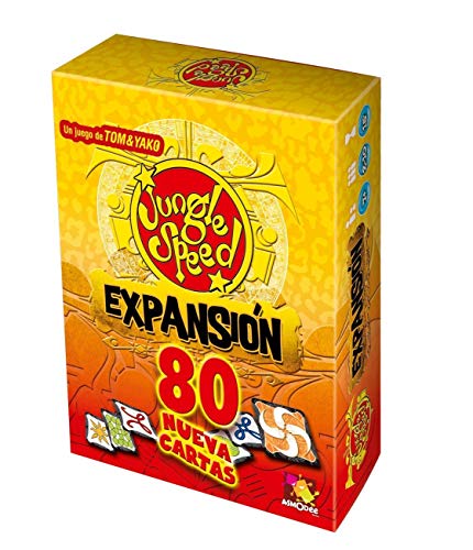Asmod&eacute;e Juego Jungle Speed Expansion, Juego de Mesa A Partir de 10 a&ntilde;os