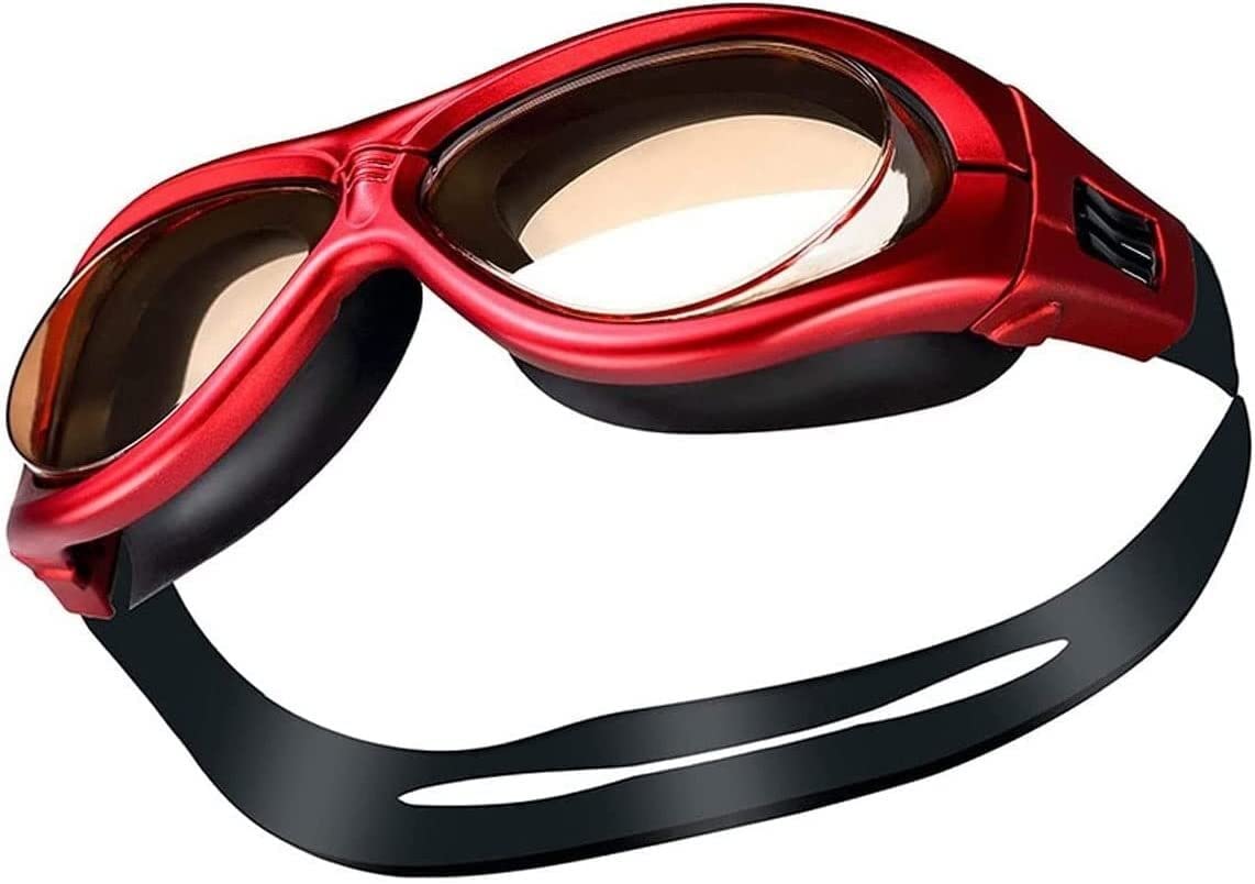 Occhialini da Nuoto, Occhialini da Nuoto Senza Perdite Protezione Completa Uomini Adulti Donne Giovani, Occhiali da Nuoto Antiappannamento Impermeabili (Color : D)