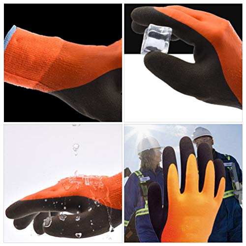 NICEXMAS Luvas de Inverno Luvas Impermeáveis Para O Tempo Frio Luvas Térmicas Luvas de Treino Luvas