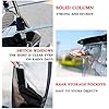 Umbrella for Scooter,Motorcycle Cover,Removable Fully Enclosed Bracket Rain Cover Electric Motorcycle Umbrella Canopy Awning Universal,A-Blue1