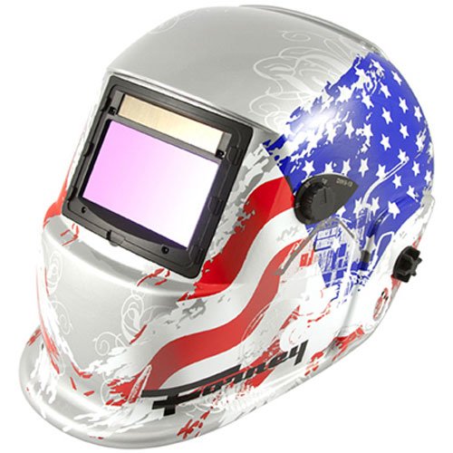 Forney 55654 Automatic Darkening Welding Helmet, Glory, American Flag