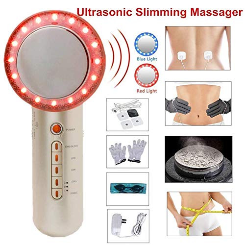 6 in 1 Massaggiatore Dimagrante per Il Corpo Macchina Grassa di Rimozione, Dispositivo di Riduzione della Cellulite, Dispositivo per la Perdita di Peso per Modellare Rassodante