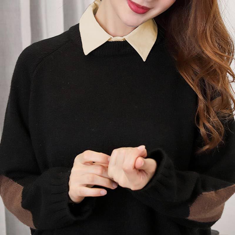Image of TOPLOT Detachable Collar for Women || Removable Blouse Collar (5263)