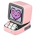 Divoom Ditoo Pixel Art Altavoz Bluetooth Multifuncional, Altavoz portátil Retro con Pantalla LED RGB, Teclado mecánico, Reloj Despertador Inteligente, Compatible con Tarjeta TF y Radio (Pink)
