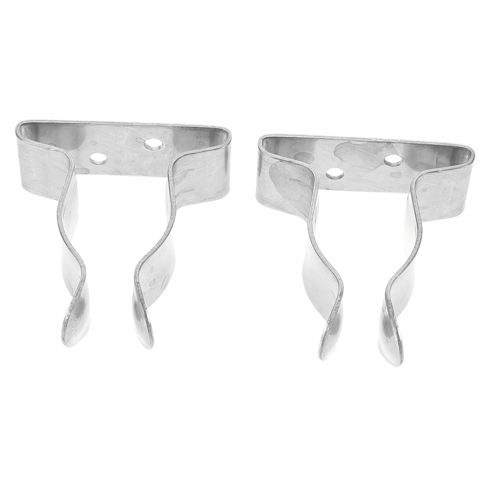 Toddmomy 2 Pack Marine Boat Sailing Rigging Paddle Holder Universal Paddle Clip for Kayak Sturdy Deck Mounted Paddle Clamp in Stainless Steel