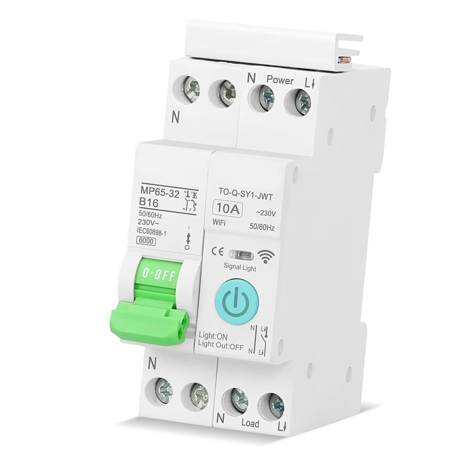 Disjoncteur intelligent WiFi 10A SEAFRONT pour sécuriser vos circuits