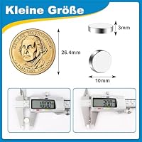 50 Stück Kleine Magnete, 10x3mm Magnete 3D Druck – Ansicht 3