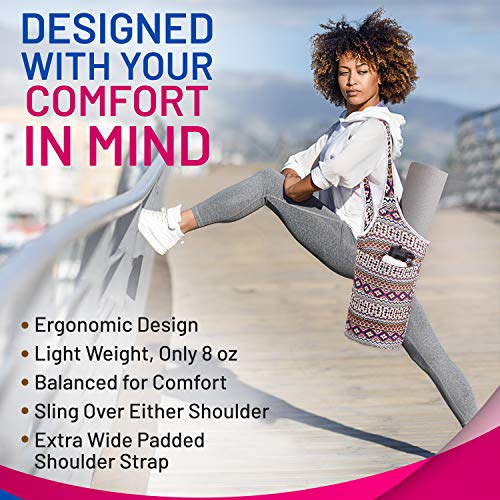 image for Nyanja Yoga Mat Bag Carrier | Yoga Bag for Women and Men | Yoga Mat Ca