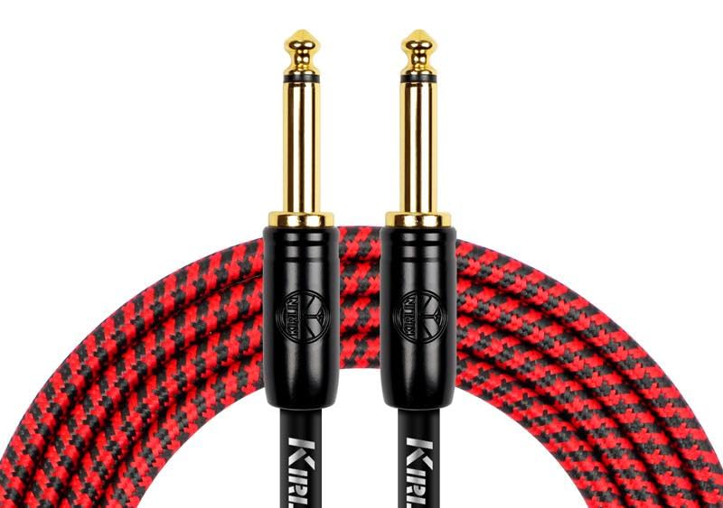 Kirlin Original Woven Instrument Cable 10 Mtr Red IW-241BCG-10M-RDB-picture-28