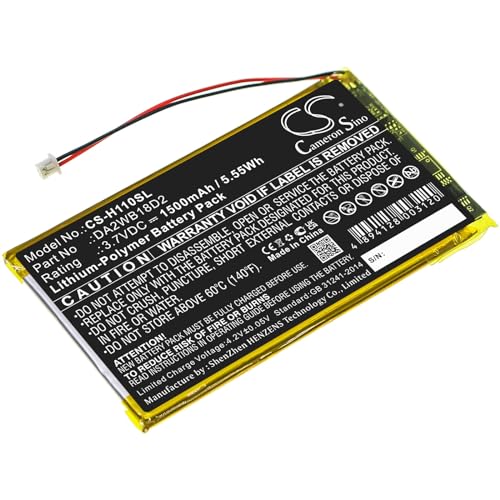 VI VINTRONS Battery for IRIVER H110, H120, H140, H320, H340 MP3 Playmer,