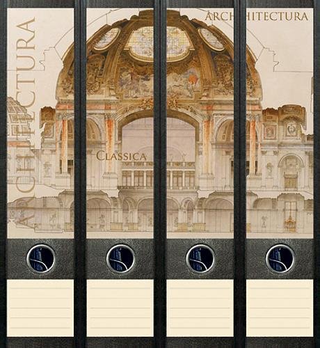 File Art AJ032 - Etichette di design per dorso