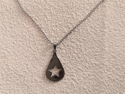 Guitar Pick Star Ball Chain Necklace Solid Stainless Ball Chain Music Inspired Gift Jewellery4