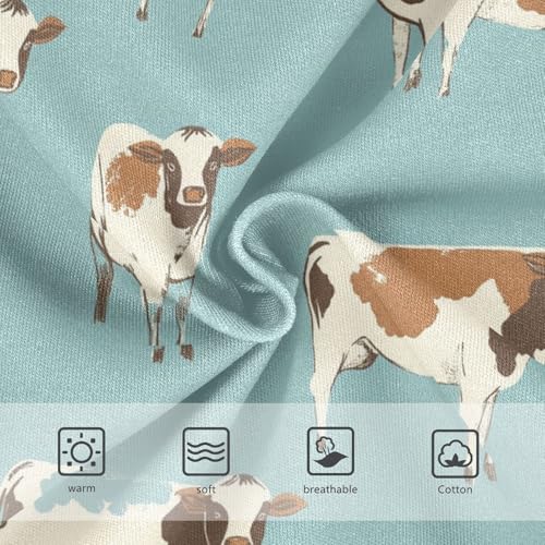 Wusikd Cows Girls' Underwear Cotton Girls Briefs Soft Toddler Underwear 2T3