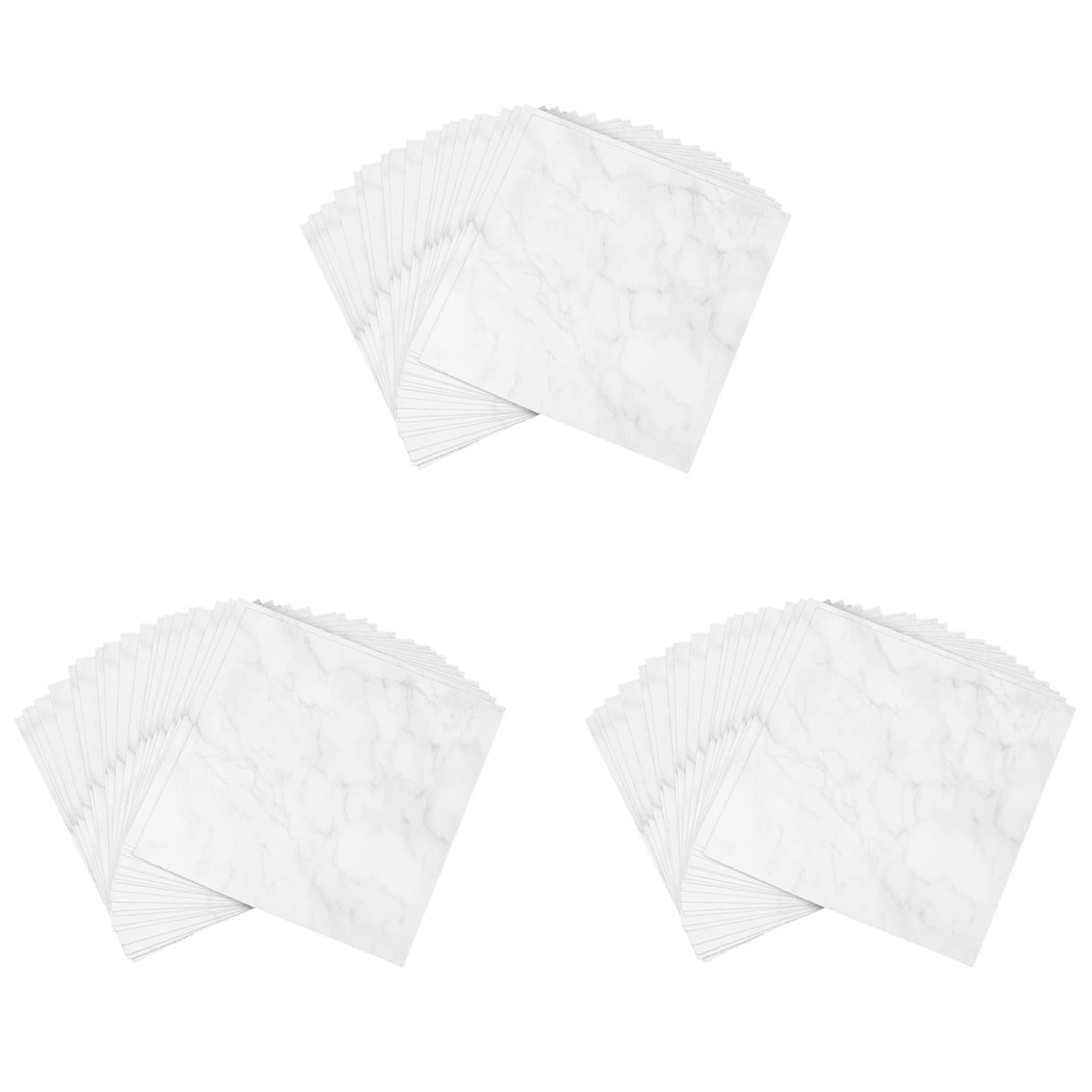Hndhbfgrt 60Pcs PVC Waterproof Tiles Diagonal Sticker 10X10cm Self Adhesive Wall Tiles Decal Furniture Bathroom 3D Floor Decor