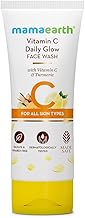 Mamaearth Vitamin C Face Wash with Vitamin C and Turmeric for Skin Illumination - 100 ml | Brightens skin | Evens skin Tone | Makes skin Glow