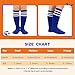 Kids Toddler Black and White Striped Socks for Boys Girls Black Knee High Socks with White Stripes 1-3T