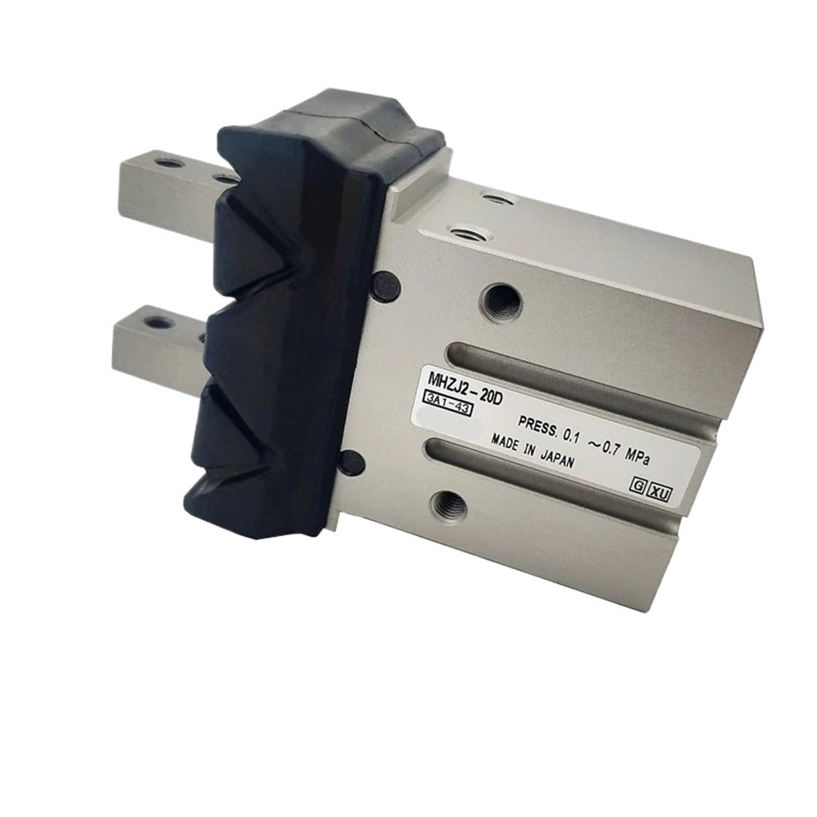 Pinces en aluminium MHZJ2-6D rigidité et compacité pneumatique
