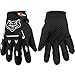 Gants de Sports d'hiver pour Enfants Gants de Course Sports Puissance Gants de Motocross Équitation Gants de Moto Cross Gants de Vélo d'hiver pour Cyclisme Randonnée Enfants (Noir)