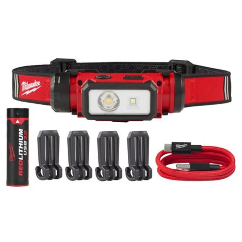 Milwaukee L4HL2-301 USB Rechargeable headlamp 600 lumens