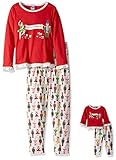 Dollie & Me Girls' Christmas Snugfit Sleepwear Set