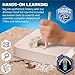 Discovery™ Dinosaur Fossil Dig Kit – Excavate & Assemble T-Rex & Velociraptor Skeletons| 3D Dino Bones Puzzles| Jurassic Paleontology Toy for Kids| STEM Science Activity Set| Girls & Boys Gift Ages 6+
