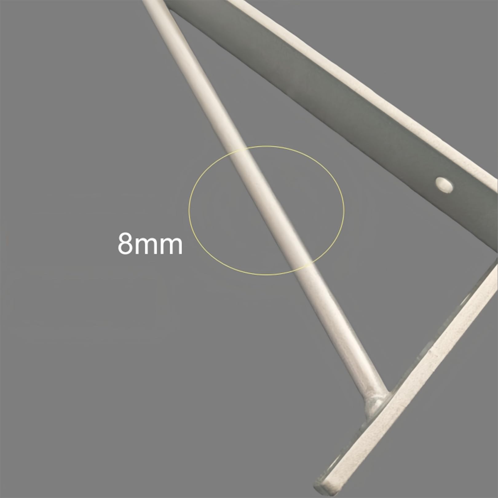 2 Piezas Soportes para Estantes de Pared,Escuadra para Estanterías Metalicas,Soporte para Estantería Pesados para Dormitorio Cocina Libros Estante,con Tornillos,Plata (30cm)