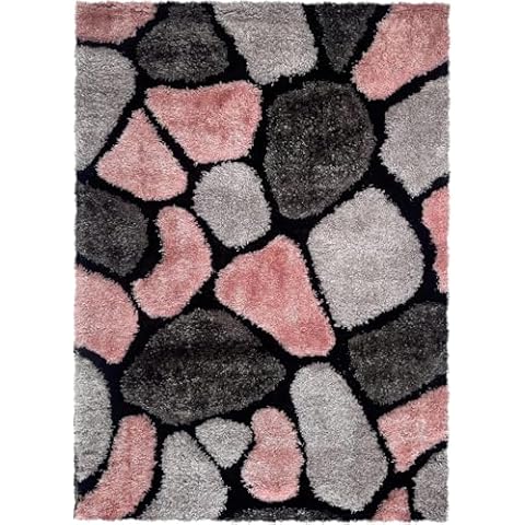 Home Republic Pebble 3D Textured Carpet Rug Cover