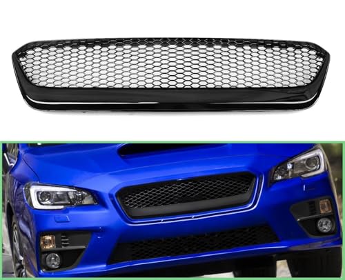 Parrilla delantera de parachoques para Subaru WRX 2016, estilo de carreras 3