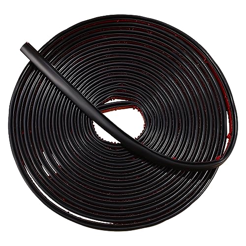 Garneck 6m Window Sealing Strip Door Seal Strong Adhesive Cold Air Blocker Draft Stopper Easy Installation Weather Stripping for Insulation and Noise Reduction