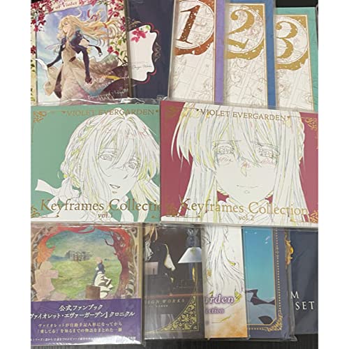 Amazon.co.jp: ヴァイオレットエヴァーガーデン 原画集 設定資料集 絵  