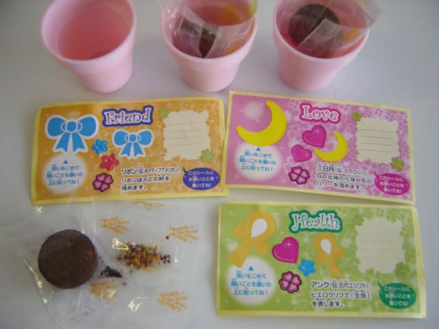 Amazon.co.jp: ♯iqi14KHヒミツのおまじないクローバーfエフ全6種ラブ