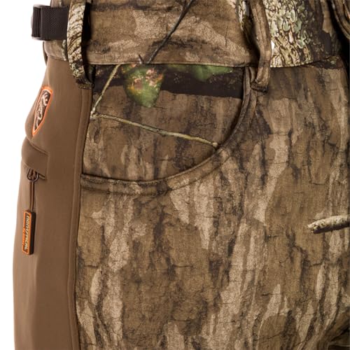 Drake Waterfowl Men's Non-Typical Endurance Soft Shell Durable Fleece Lined Camo Mid Season Hunting Pants with Scent Control3