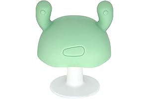 Eco-Friendly Teething Mushroom for Baby's Soothing Relief