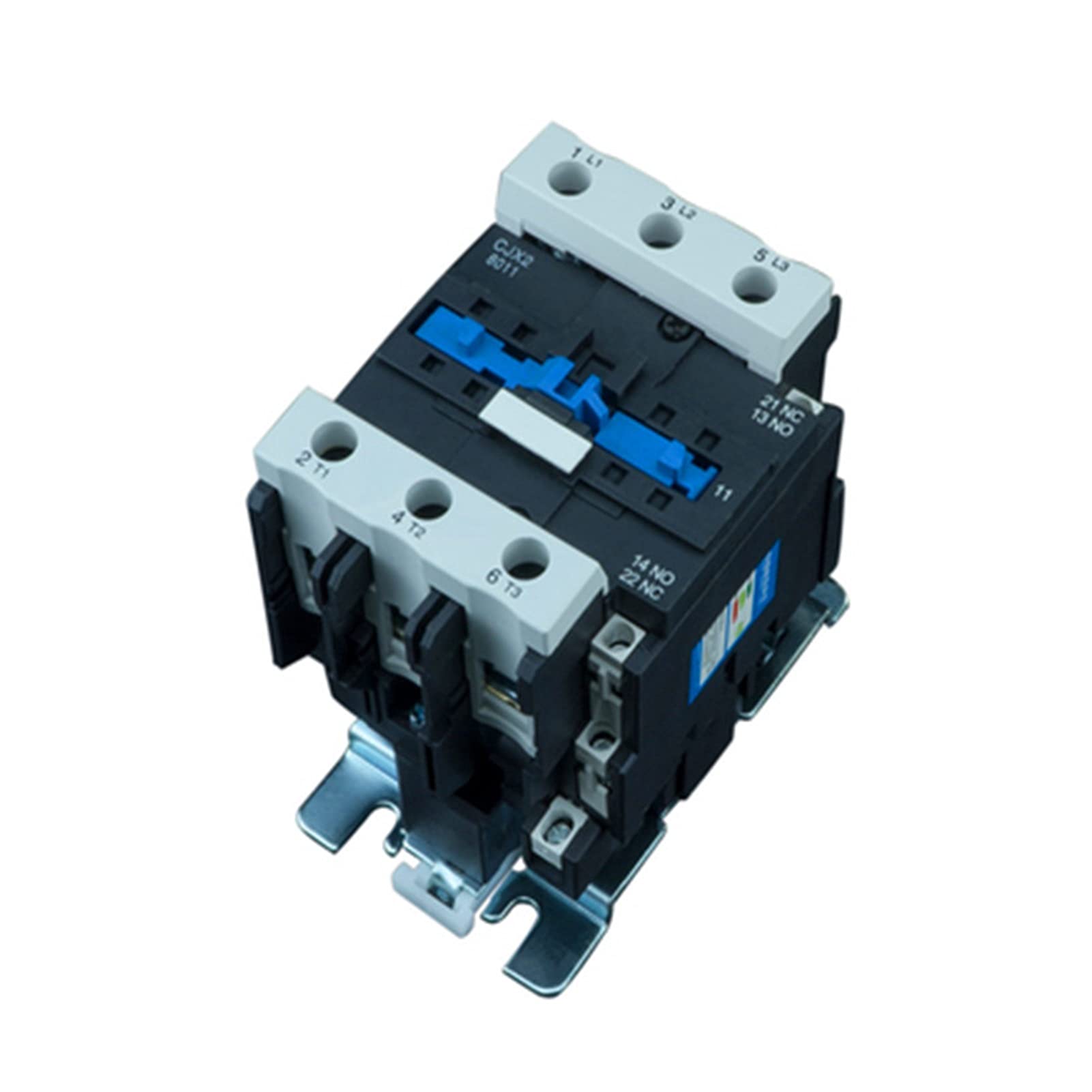 Contactor 80A.AC.Contactors CJX2-8011 Voltaje de Bobina trifásico 38 0V 220V 110V 24V 50Hz на Montado 3P 1NO + 1 contactor Normalmente Cerrado. Repuesto(AC 48v)