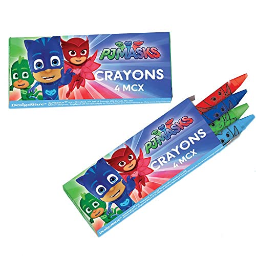 Crayons | PJ Masks | Party Favor | 12 Packs