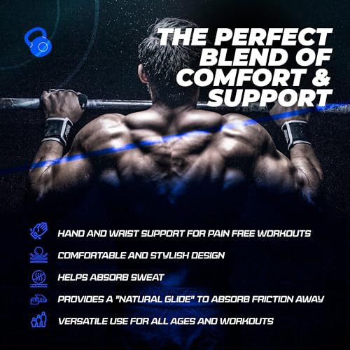 JerkFit WODies 3 Hole Gymnastics Grips with Wrist Support - Latex Free, Elastic Pull Up Grip for Cross Training, WODs, Weightlifting-Premium Lifting Grips for Men Women for Palm Protection - Image 6