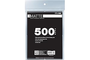 500cnt Ultra Pro Black Card Sleeves