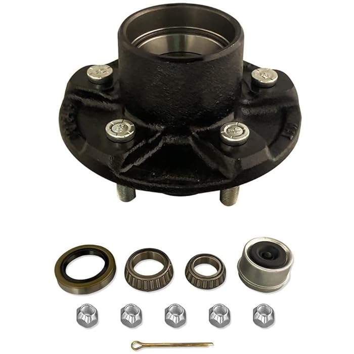 Buy MParts Trailer Hub Trailer Hub Kit 5 Bolt 4.5, 3500 lb Trailer