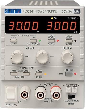 TTi PL303-P - Single 0-30V/0-3A USB/RS232/LANLXI/Analog
