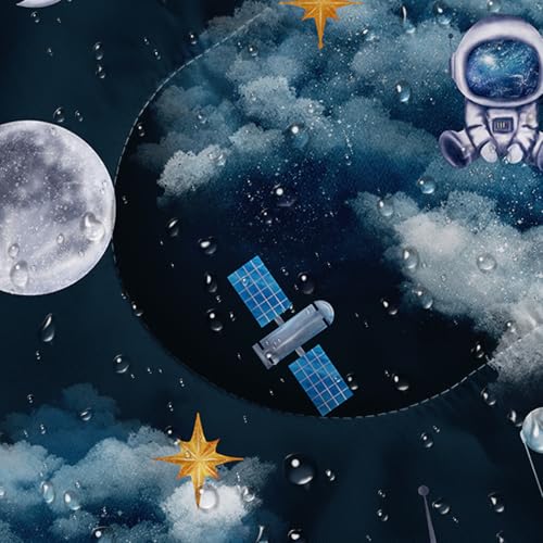 Bolsa de Dormir Espacial Astronauta para Niños, Ligera, Portátil, Compacta con Bolsa de Compresión, Ideal para Camping y Mochilero miniatura 6