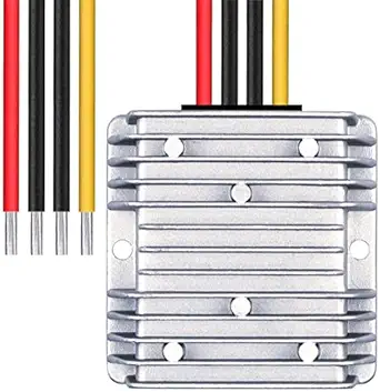 DC Voltage Converter Regulator, DC 12V Step-Up to 24V 10A 240W, Buck Transformer Waterproof