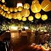 Ibello Guirnaldas Luces Exterior Solar Farolillo Impermeable blanco cálido 20 led Guirnalda...