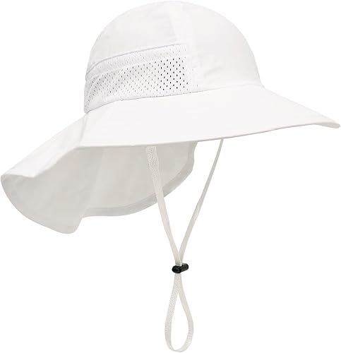 Miniatura 7 de Sombrero de sol para bebé, UPF 50+, sombreros de playa de ala ancha para niños y niñas de 0 a 6 años