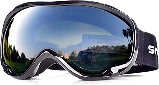 Snowledge Ski Goggles for Men Women Snowboard Goggles with UV400 Protection Dual Lens, Helmet Compatible