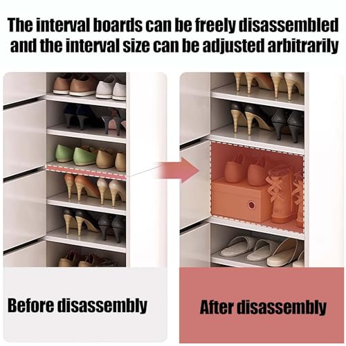 Solution de rangement de chaussures peu encombrante pour libérer l'espace des couloirs étroits